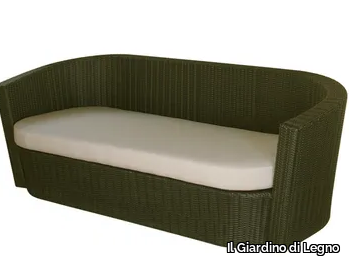 SENTOSA - 3 seater synthetic fibre garden sofa _ Il Giardino di Legno