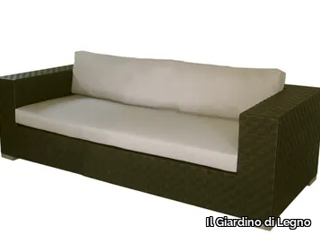 MAUI - 2 seater synthetic fibre garden sofa _ Il Giardino di Legno