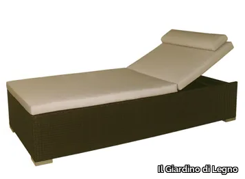 MAUI - Recliner synthetic fibre sun lounger _ Il Giardino di Legno