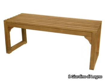 CLASSICA - Wooden garden bench _ Il Giardino di Legno