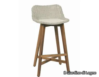 GIPSY - High garden stool _ Il Giardino di Legno