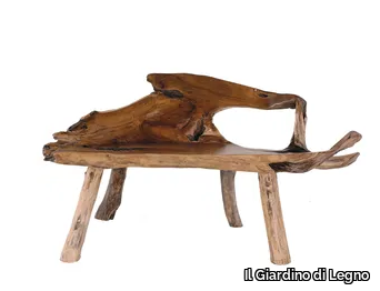 RADICE - Teak garden bench _ Il Giardino di Legno