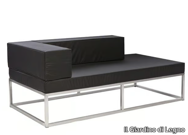 MANHATTAN - Corner sectional modular garden sofa _ Il Giardino di Legno