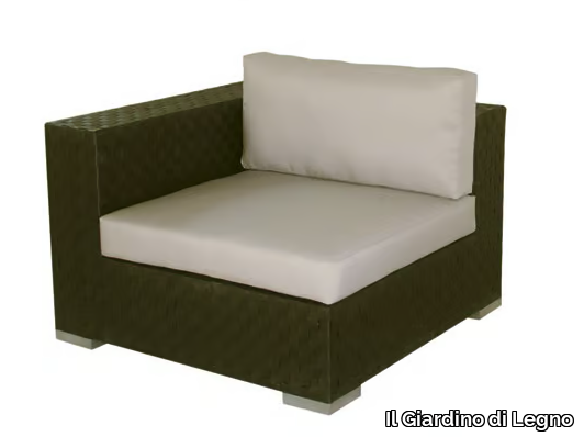 MAUI - Sectional modular synthetic fibre garden sofa _ Il Giardino di Legno