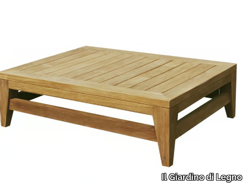 SAINT LAURENT - Wooden coffee table _ Il Giardino di Legno