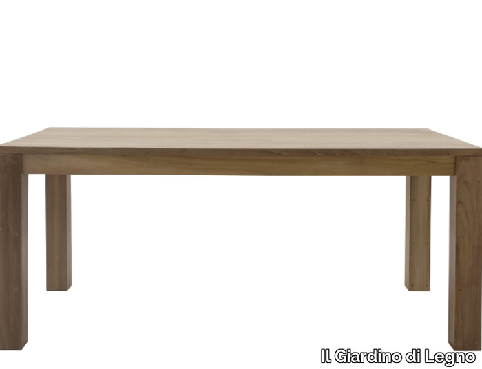 RATIO - Rectangular garden table _ Il Giardino di Legno