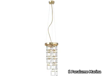 2174/CH1 - LED Murano glass pendant lamp _ Il Paralume Marina