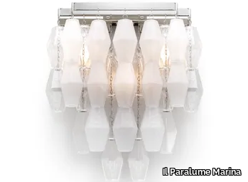 2080/A - Murano glass wall lamp _ Il Paralume Marina