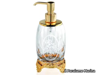 BA779 - Crystal Bathroom soap dispenser _ Il Paralume Marina