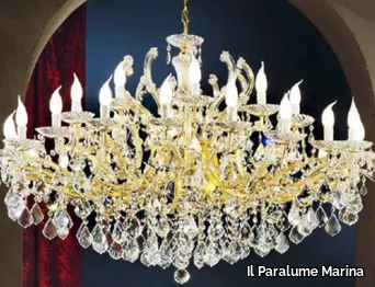 L1005.030 - LED Murano glass chandelier _ Il Paralume Marina