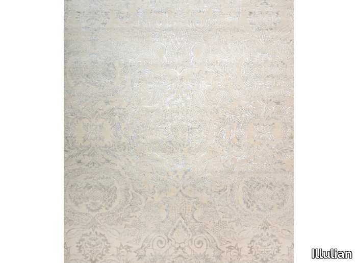 ARCHIBALD - Rug in Himalayan wool, pure silk and vegetable colours _ Illulian