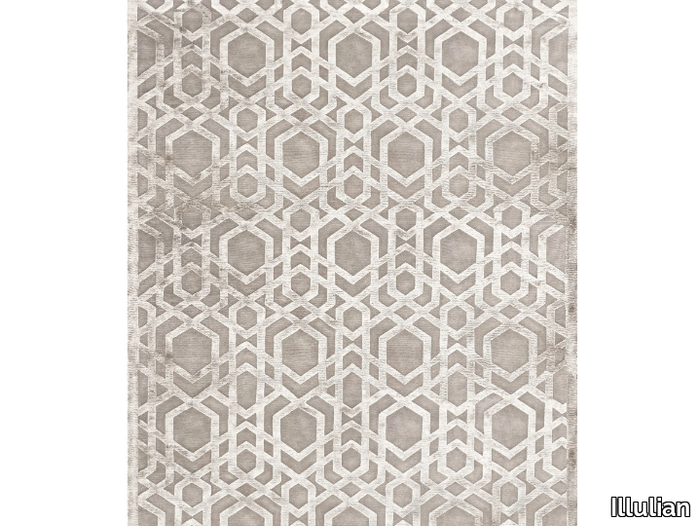 LEONIDA VERS. A - Rug in Himalayan wool, pure silk and vegetable colours _ Illulian