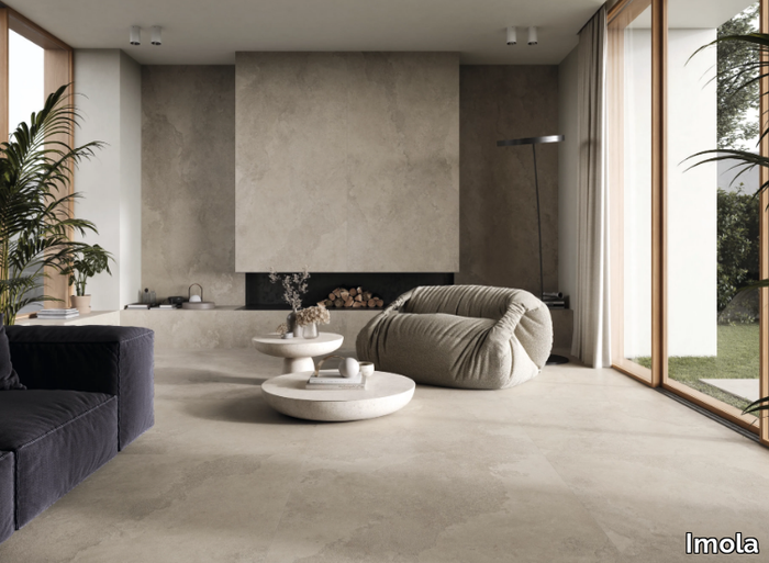 THE ROCK - DORSET - Full-body porcelain stoneware wall/floor tiles with stone effect _ Imola