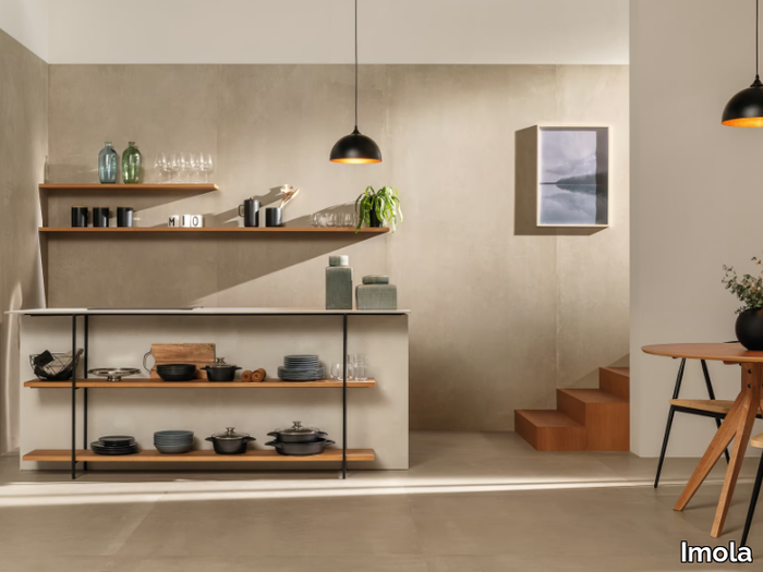 AZUMA UP S - Indoor/outdoor porcelain stoneware wall/floor tiles _ Imola