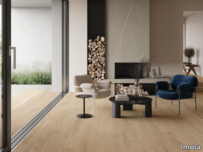 ELIXIR BS - Full-body porcelain stoneware wall tiles with wood effect _ Imola