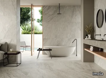 VIBES B - Indoor/outdoor porcelain stoneware wall/floor tiles with stone effect _ Imola