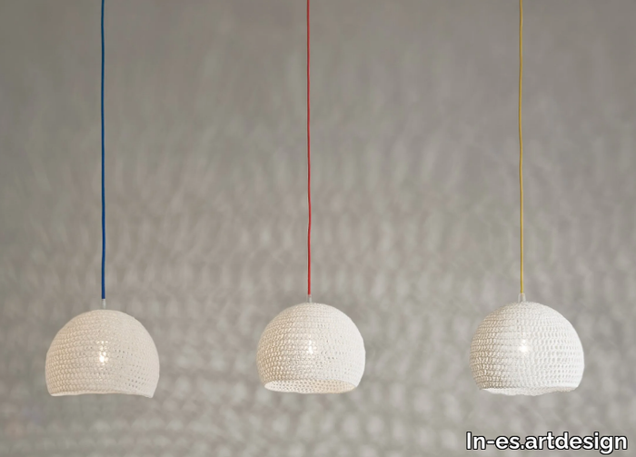 TRAMA 1 - Wool pendant lamp _ In-es.artdesign