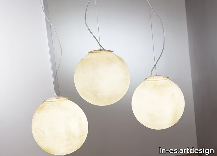 TRE LUNE - Nebulite® pendant lamp _ In-es.artdesign