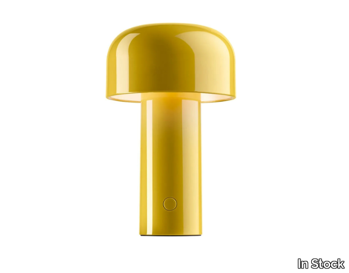 FLOS - BELLHOP YELLOW - LED cordless polycarbonate table lamp _ In Stock