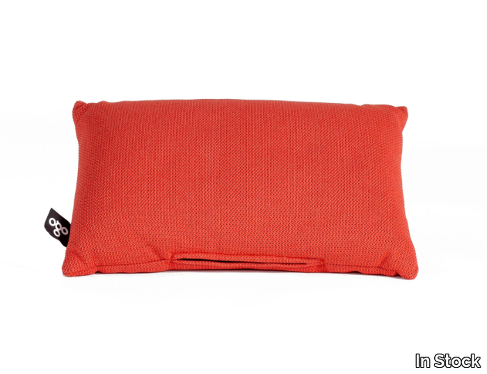 OGO - CUSHION CORAL - Solid-color fabric cushion _ In Stock