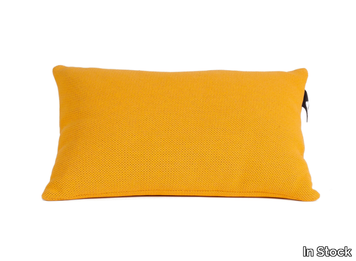 OGO - CUSHION MUSTARD - Solid-color fabric cushion _ In Stock