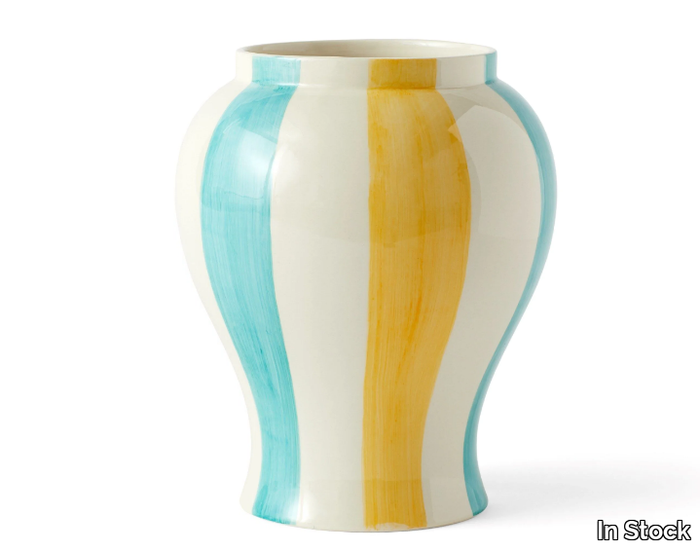 HAY - SOBREMESA GREEN & YELLOW - Porcelain stoneware vase _ In Stock