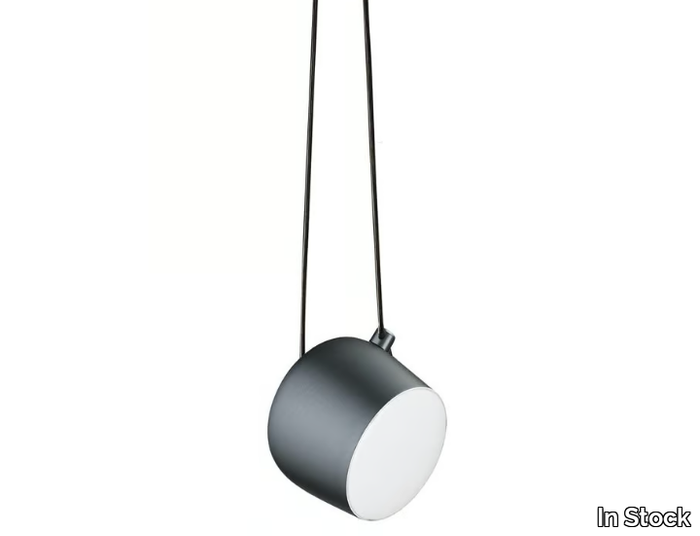 FLOS - AIM STEEL BLUE STEEL ANODIZED - LED pendant lamp _ In Stock