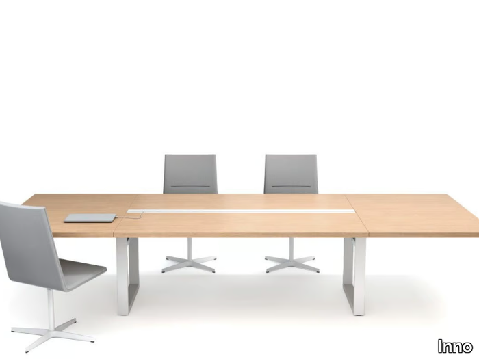 IN-TENSIVE MODULAR - Modular wooden meeting table _ Inno