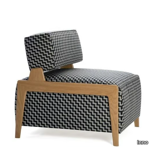 BOX WOOD - Upholstered fabric armchair _ Inno