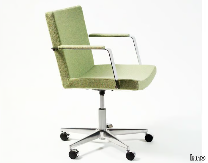 MEDIUM - Chair with castors with 5-spoke base _ Inno