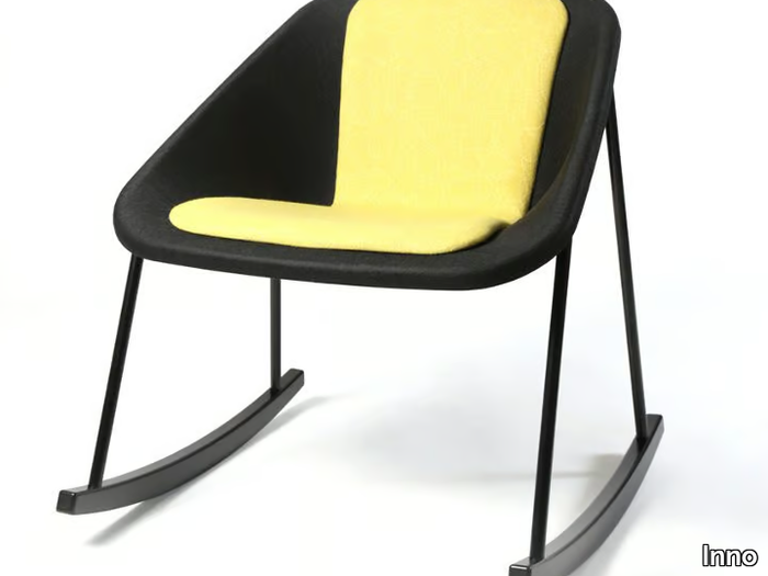 KOLA - Rocking polyester easy chair _ Inno