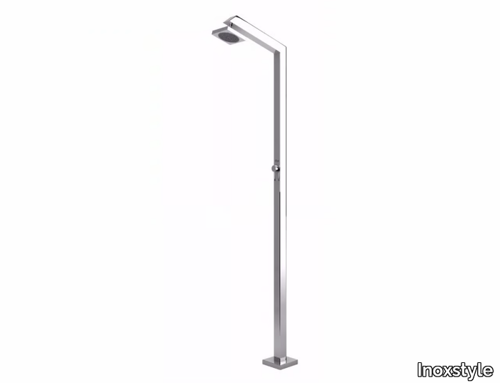 TECNO CUBE M ZOE - Stainless steel outdoor shower _ Inoxstyle