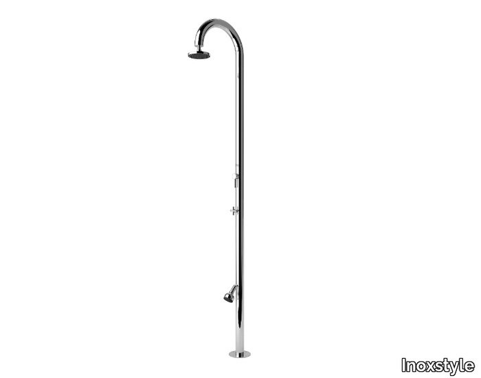 SOLE 60 ML OCEAN - Stainless steel outdoor shower _ Inoxstyle