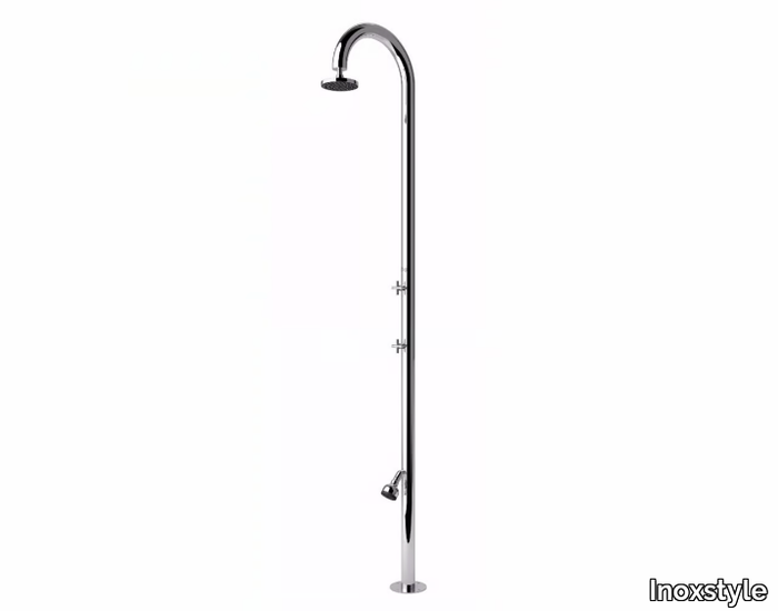 SOLE 60 L - Stainless steel outdoor shower _ Inoxstyle