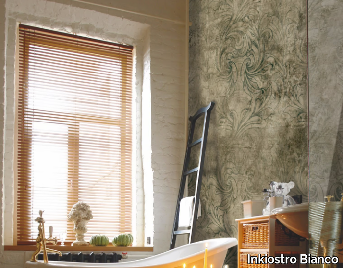 ANCIENT MELODY - Damask panoramic wallpaper _ Inkiostro Bianco