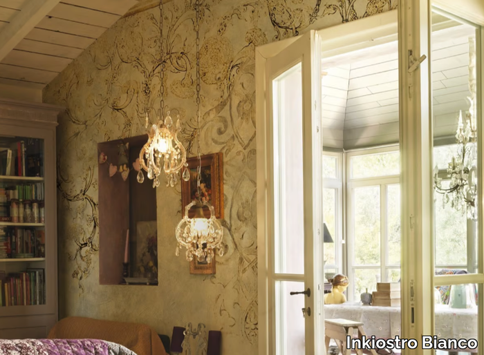 GLORY - Damask wallpaper _ Inkiostro Bianco