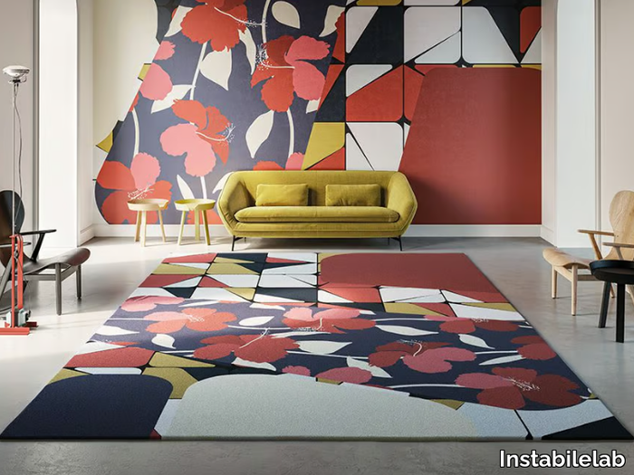 60S - Rug with geometric shapes _ Instabilelab