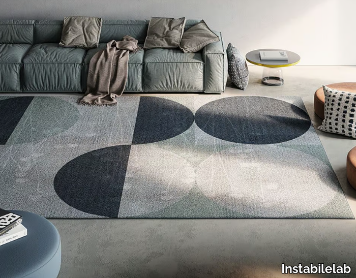 CIRCUM - Rug with geometric shapes _ Instabilelab