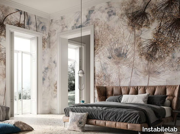 ADAMINA - Wallpaper with floral pattern _ Instabilelab