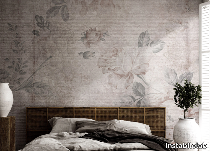 ELEGANCE - Wallpaper with floral pattern _ Instabilelab