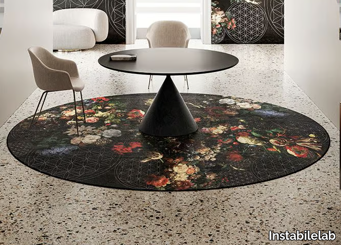 FRIDA - Rug with floral pattern _ Instabilelab