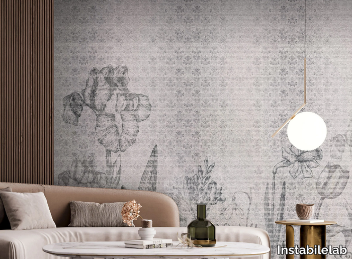 VINTAGE GARDEN - Wallpaper with floral pattern _ Instabilelab