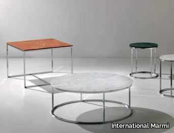 TIP TAP - Square marble coffee table _ International Marmi