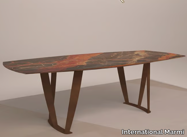 HARU - Marble dining table _ International Marmi