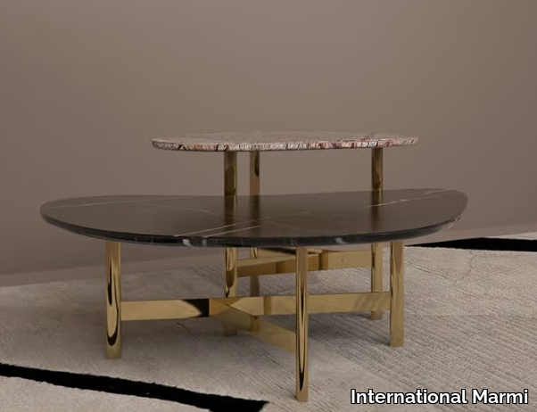 OMAN - Marble coffee table for living room _ International Marmi