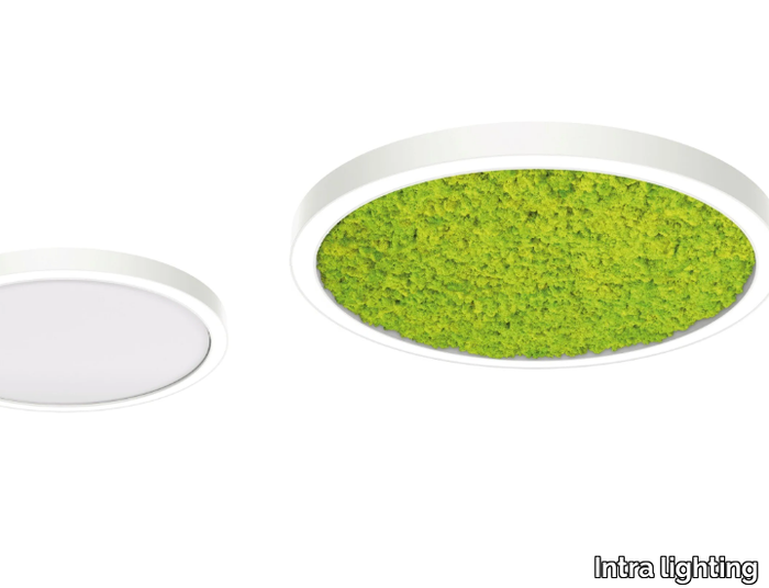 ACOUSTO ROUND C - LED aluminium ceiling lamp _ Intra lighting