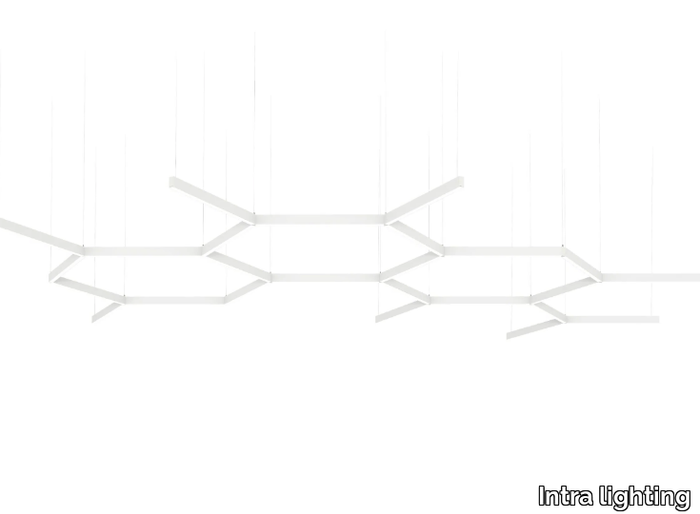 HEXAGON SDI - LED aluminium pendant lamp _ Intra lighting