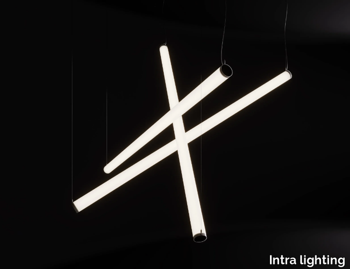 ISSA S HORIZONTAL - LED polycarbonate pendant lamp _ Intra lighting