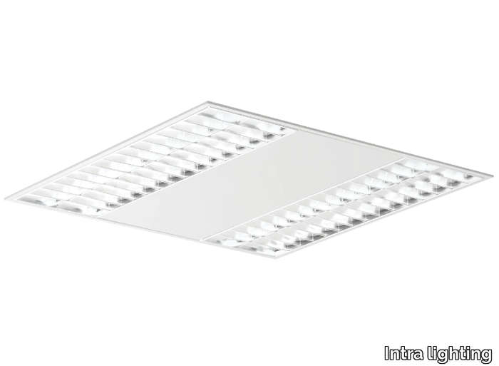 DEMI RV ALUMINIUM LOUVRE - Recessed LED Lamp for false ceiling _ Intra lighting