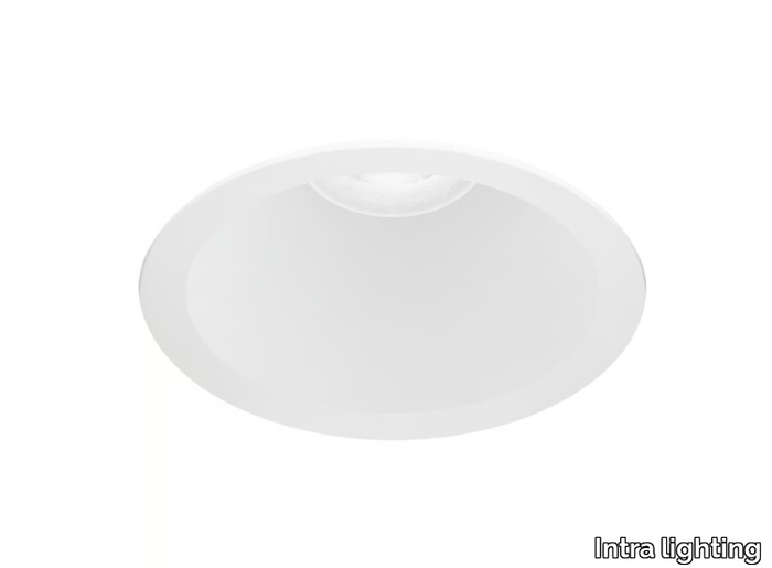 PIPES RVS - Recessed LED round aluminium spotlight _ Intra lighting